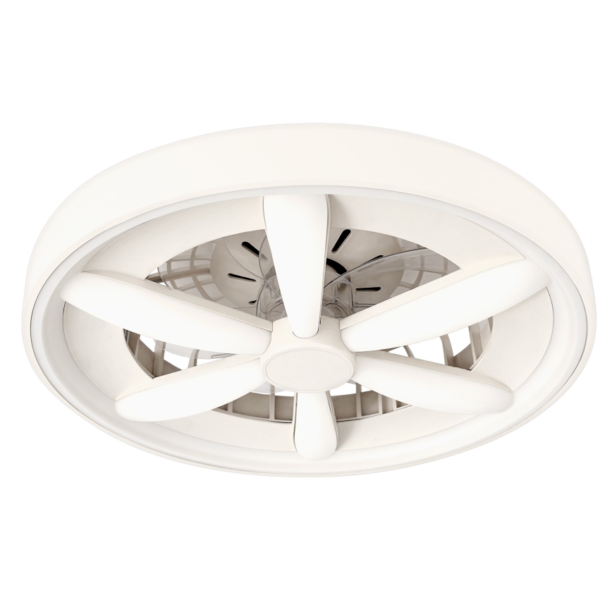 LED RGBW hämardatav laelamp ventilaatoriga MALAWI LED/48W/230V 3000-6500K valge + kaugjuhtimispult