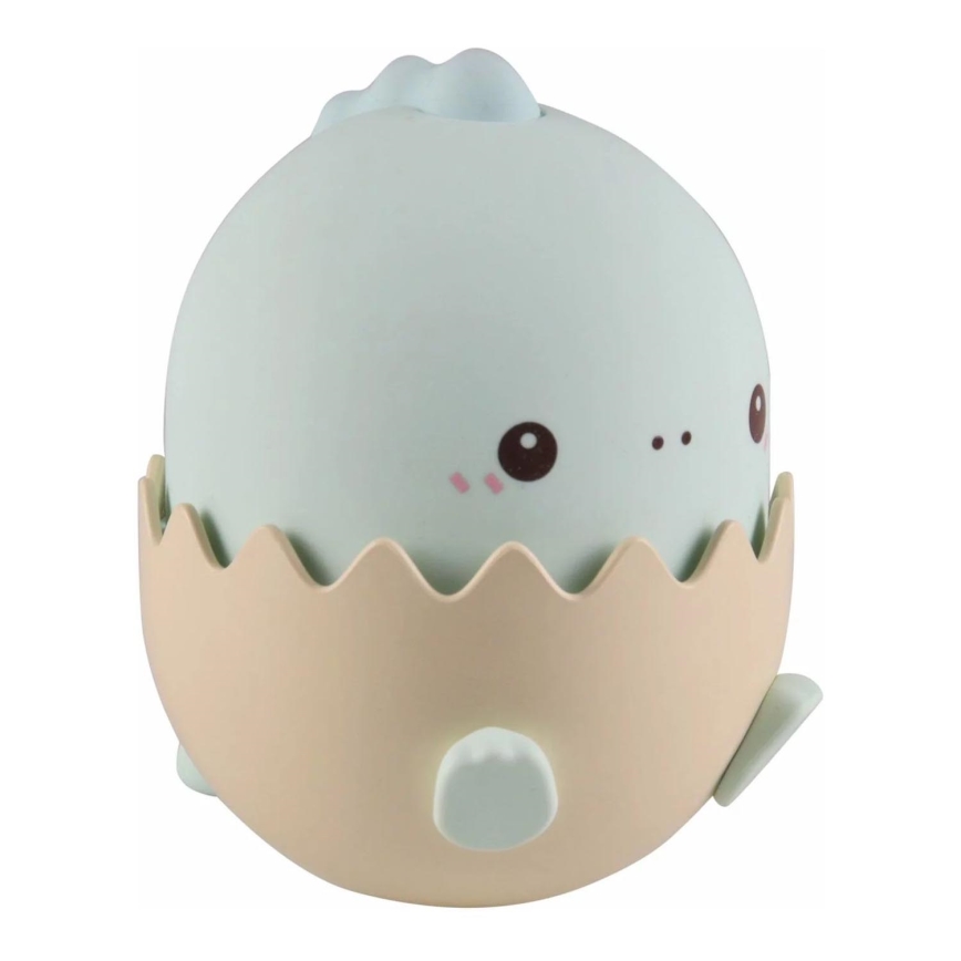 LED RGBW Hämardatav laste puutetundlik lamp BABY DINO LED/0,75W/5V USB 1200 mAh sinine