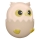 LED RGBW Hämardatav laste puutetundlik lamp OWL LED/1W/5V USB 1200 mAh öökull roosa