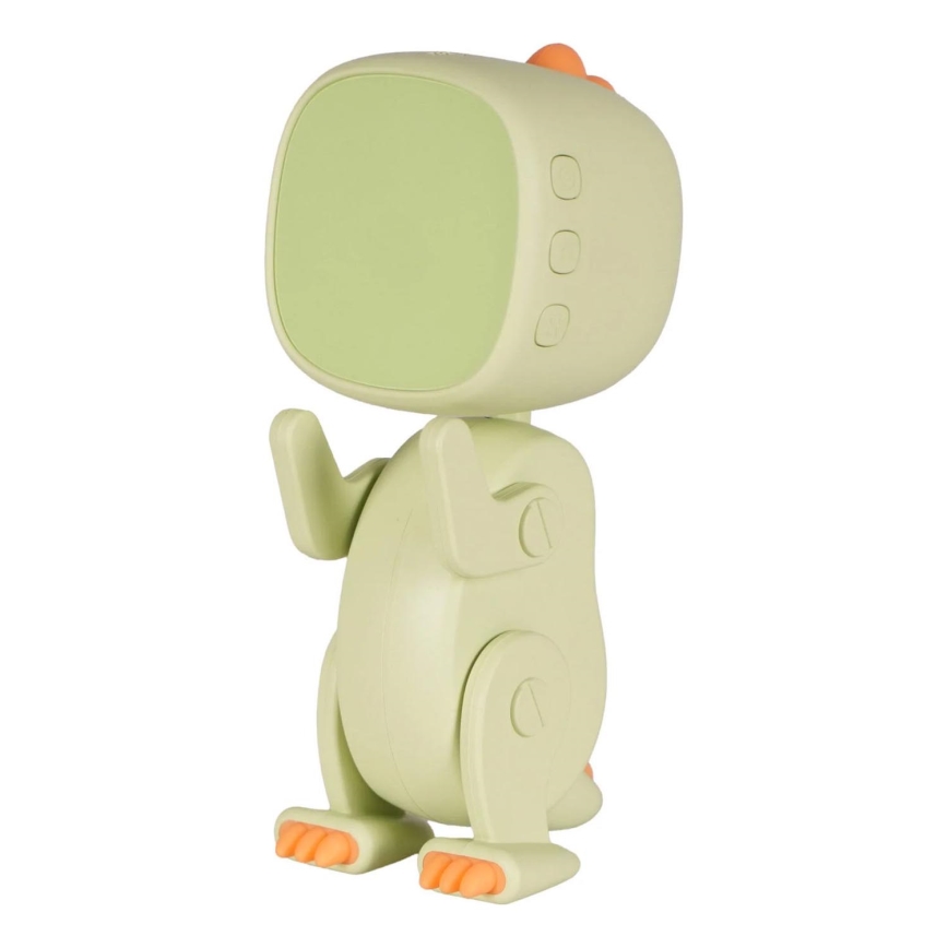 LED RGBW Hämardatav laste väike öölamp koos äratuskellaga ROBOT LED/1W/5V 1200 mAh