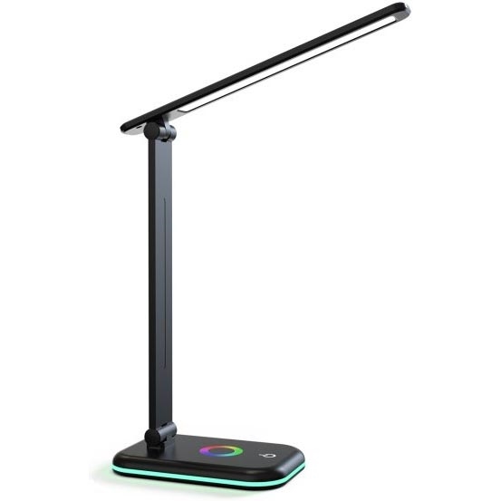 LED RGBW Hämardatav laualamp NOBLITE LED/7W/5V 3000/4000/6500K must