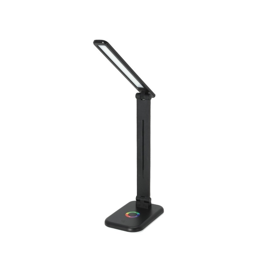 LED RGBW Hämardatav laualamp NOBLITE LED/7W/5V 3000/4000/6500K must