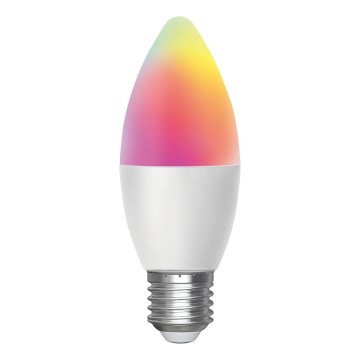 LED RGBW Hämardatav pirn C37 E27/4,9W/230V 2700-6500K - Aigostar