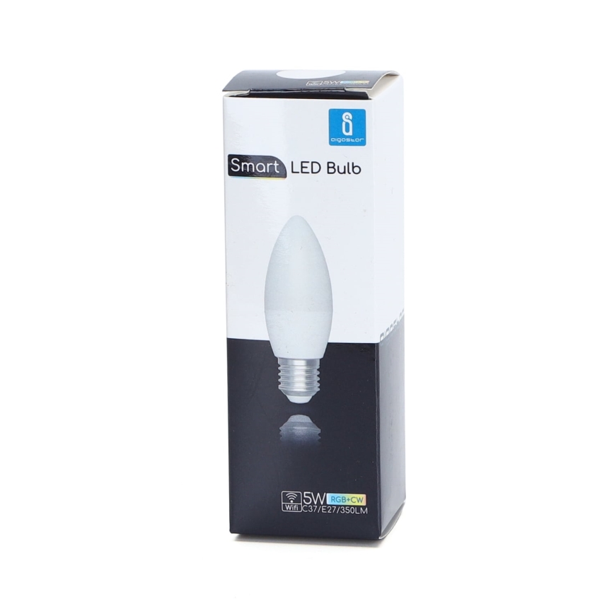 LED RGBW Hämardatav pirn C37 E27/5W/230V 3000-6500K Wi-Fi - Aigostar