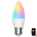 LED RGBW Hämardatav pirn C37 E27/6,5W/230V 2700-6500K Wi-Fi - Aigostar