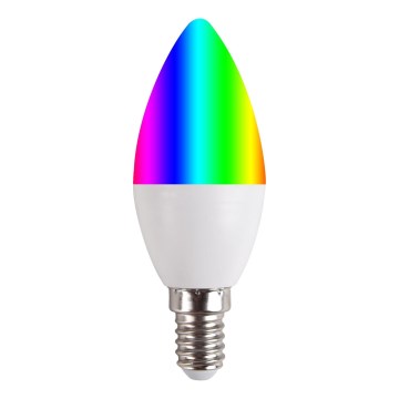 LED RGBW hämardatav pirn E14/5,5W/230V 3000-6500K Wi-Fi Tuya