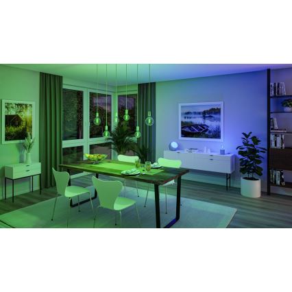 LED RGBW Hämardatav pirn FILAMENT E27/6,3W/230V 2200-6500K - Paulmann 29156