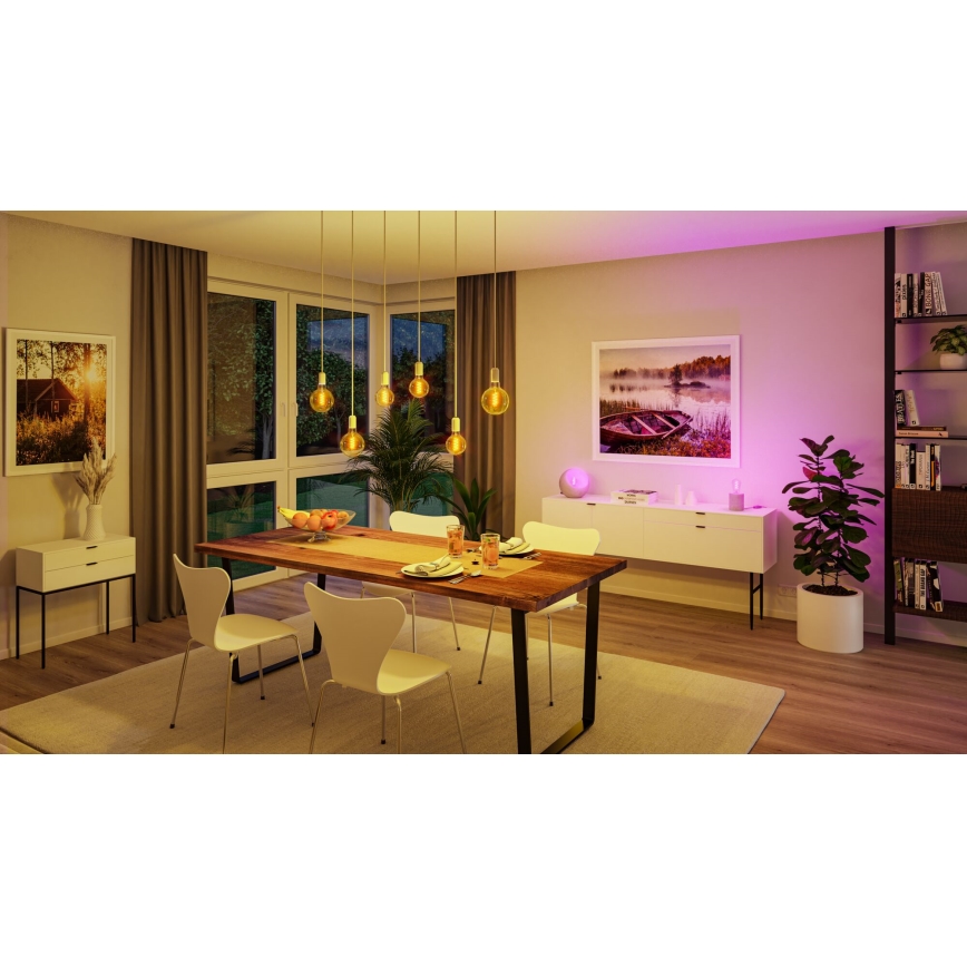 LED RGBW Hämardatav pirn FILAMENT E27/6,3W/230V 2200-6500K - Paulmann 29156