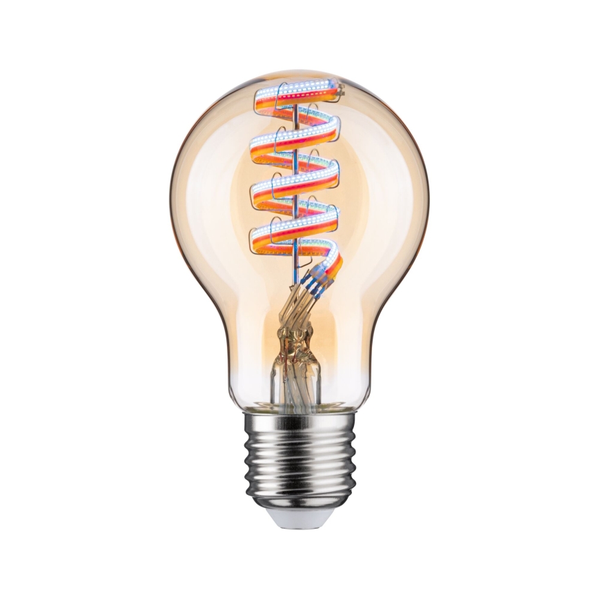 LED RGBW Hämardatav pirn FILAMENT E27/6,3W/230V 2200-6500K - Paulmann 29156