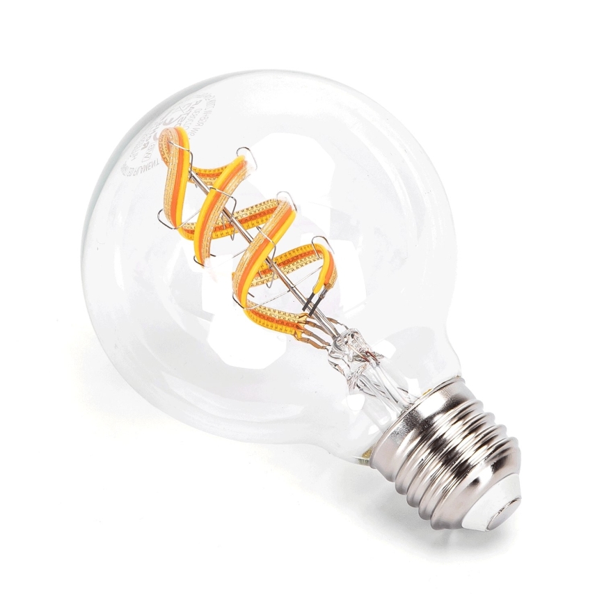 LED RGBW Hämardatav pirn FILAMENT G80 E27/4,9W/230V 2700K Wi-Fi - Aigostar