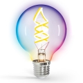 LED RGBW Hämardatav pirn FILAMENT MESH Nutikas G95 E27/4,9W/230V 2700K - Aigostar