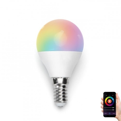 LED RGBW Hämardatav pirn G45 E14/5W/230V 3000-6500K Wi-Fi - Aigostar