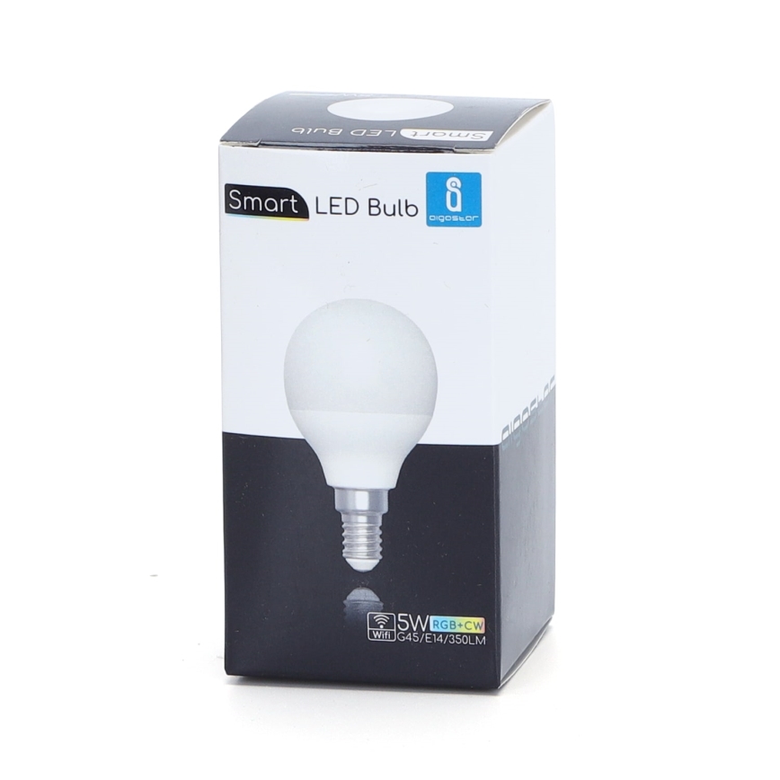 LED RGBW Hämardatav pirn G45 E14/5W/230V 3000-6500K Wi-Fi - Aigostar
