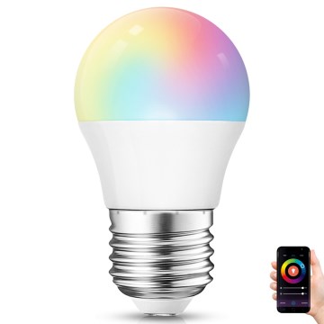 LED RGBW Hämardatav pirn G45 E27/6,5W/230V 2700-6500K Wi-Fi - Aigostar
