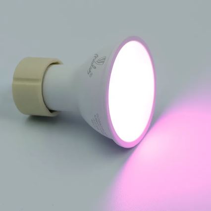 LED RGBW Hämardatav pirn GU10/4,5W/230V 2700-6500K Wi-Fi Tuya