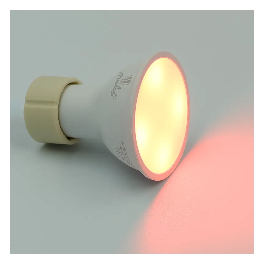 LED RGBW Hämardatav pirn GU10/4,5W/230V 2700-6500K Wi-Fi Tuya