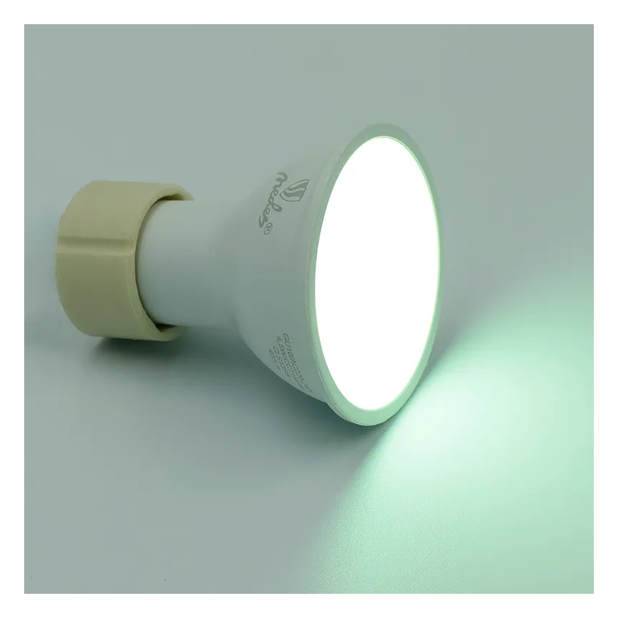 LED RGBW Hämardatav pirn GU10/4,5W/230V 2700-6500K Wi-Fi Tuya