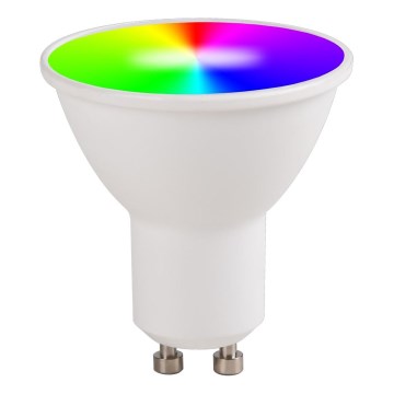 LED RGBW Hämardatav pirn GU10/5,5W/230V 3000-6500K Wi-Fi Tuya