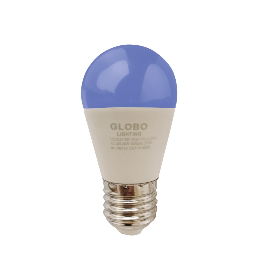 LED RGBW Hämardatav pirn E27/6W/230V 3000K + kaugjuhtimispult - Globo
