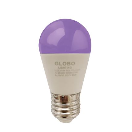 LED RGBW Hämardatav pirn E27/6W/230V 3000K + kaugjuhtimispult - Globo