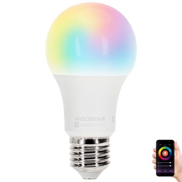 LED RGBW Hämardatav pirn MESH Nutikas A60 E27/15W/230V 2700-6500K - Aigostar