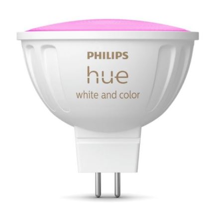 LED RGBW Hämardatav pirn Philips Hue White And Color Ambiance GU5,3/MR16/6,3W/12V 2000-6500K