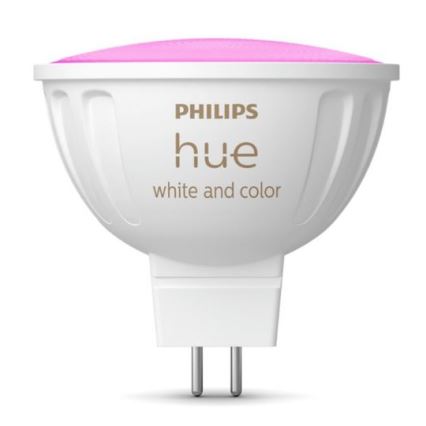 LED RGBW Hämardatav pirn Philips Hue White And Color Ambiance GU5,3/MR16/6,3W/12V 2000-6500K