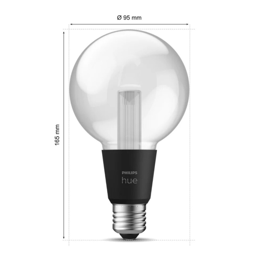 LED RGBW Hämardatav pirn Philips Hue White And Color Ambiance E27/6,8W/230V 2000-6500K