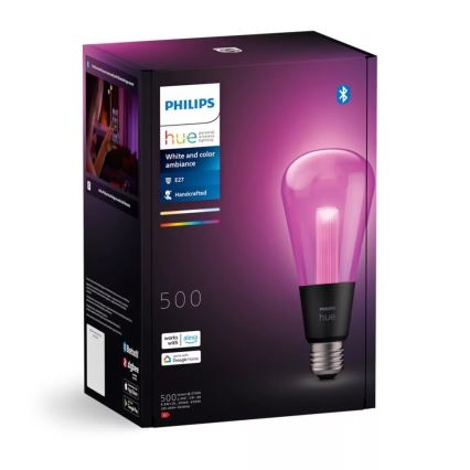 LED RGBW Hämardatav pirn Philips Hue White And Color Ambiance E27/6,8W/230V 2000-6500K