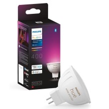 LED RGBW Hämardatav pirn Philips Hue White And Color Ambiance GU5,3/MR16/6,3W/12V 2000-6500K