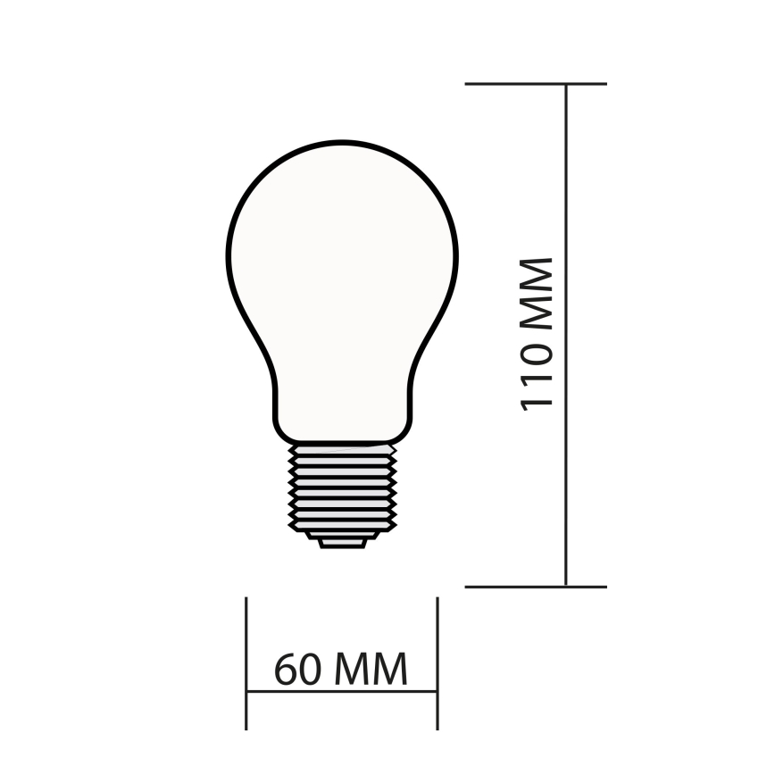LED RGBW Hämardatav pirn SMART A60 E27/8,5W/230V 4000K + kaugjuhtimispult