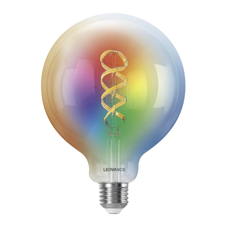 LED RGBW Hämardatav pirn SMART+ FILAMENT E27/4,8W/230V 2700-6500K Wi-Fi - Ledvance