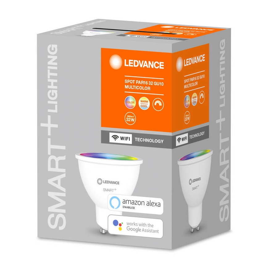 LED RGBW Hämardatav pirn SMART+ GU10/5W/230V 2700K-6500K Wi-Fi - Ledvance