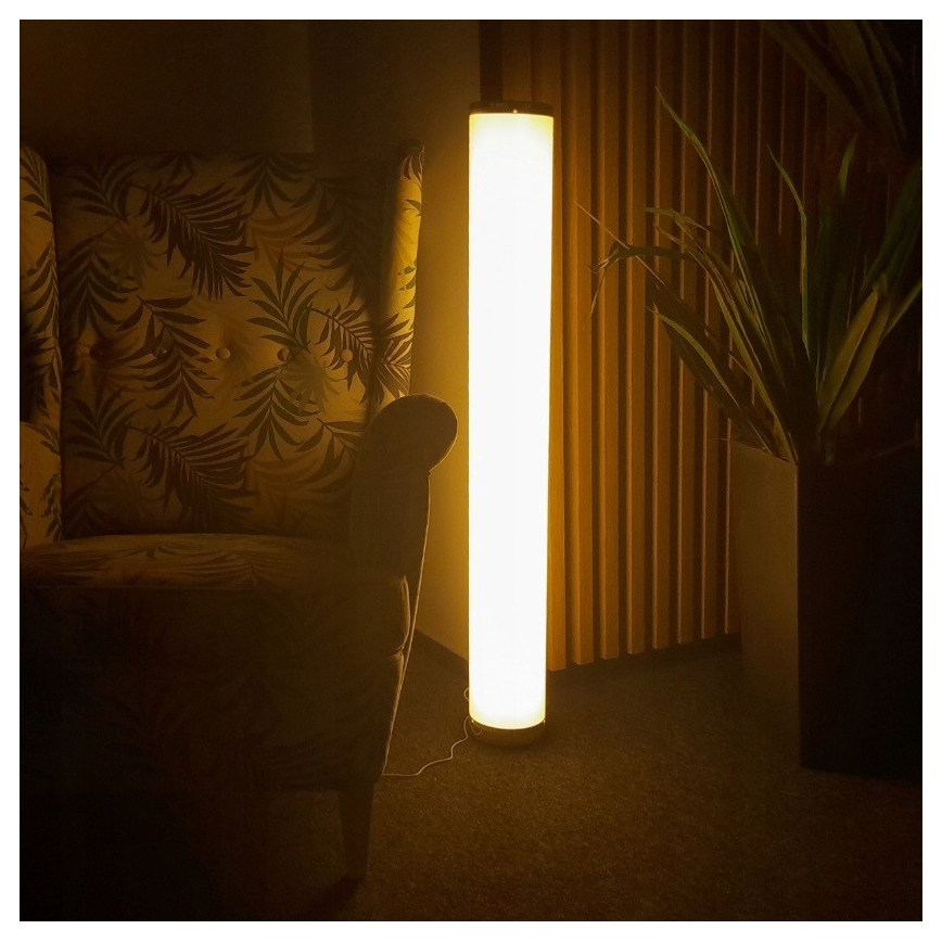 LED RGBW Hämardatav põrandalamp STELLA LED/12W/230V + kaugjuhtimispult