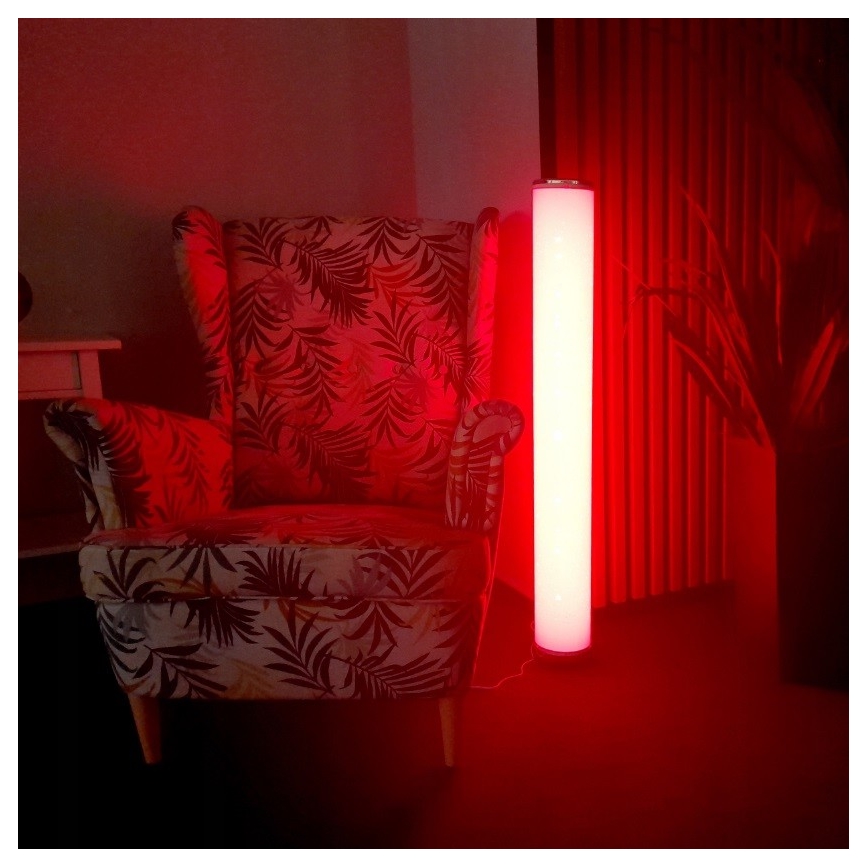 LED RGBW Hämardatav põrandalamp STELLA LED/12W/230V + kaugjuhtimispult