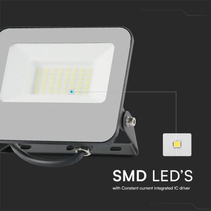LED RGBW Hämardatav prožektor LED/30W/230V IP65 hall + kaugjuhtimispult