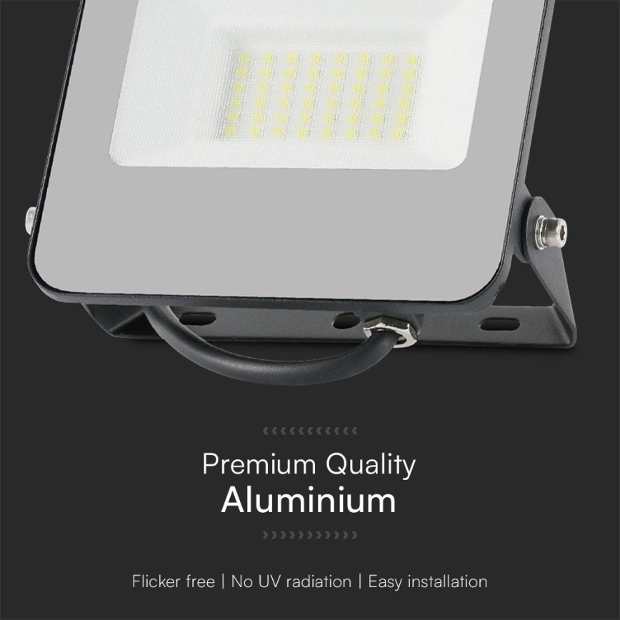 LED RGBW Hämardatav prožektor LED/30W/230V IP65 hall + kaugjuhtimispult
