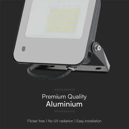 LED RGBW Hämardatav prožektor LED/50W/230V IP65 hall + kaugjuhtimispult