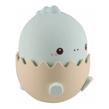 LED RGBW Hämardatav puutetundlik lamp lastetuppa BABY DINO LED/0,75W/5V USB 1200mAh sinine