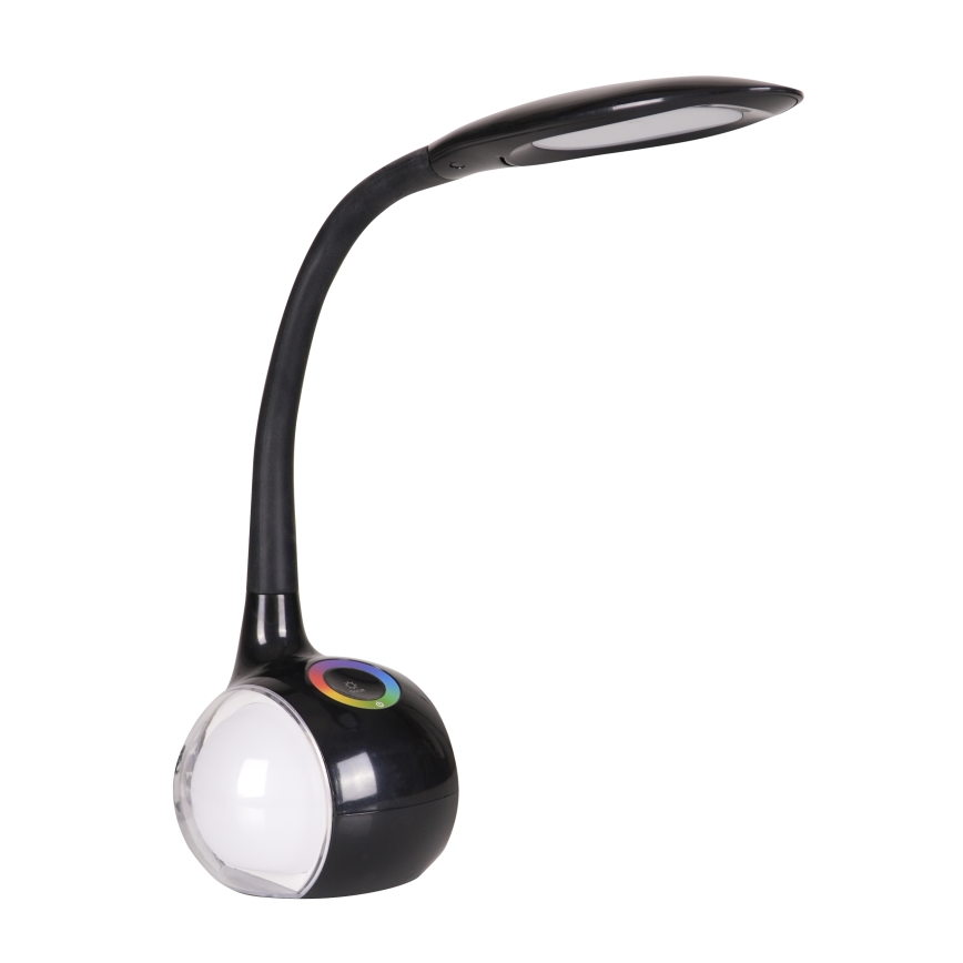 LED RGBW Hämardatav puutetundlik laualamp COSMOS LED/6,5W/230V must