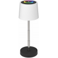 LED RGBW hämardatav puutetundlik välistingimustesse sobiv laetav lauavalgusti LED/2W/5V IP44 1200 mAh hall
