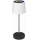 LED RGBW hämardatav puutetundlik välistingimustesse sobiv laetav lauavalgusti LED/2W/5V IP44 1200 mAh hall