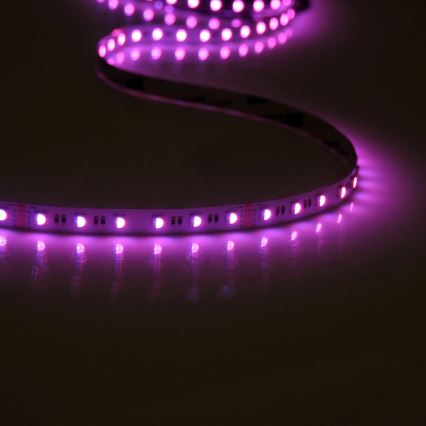 LED RGBW Hämardatav riba 3m LED/22W/24/230V + pult