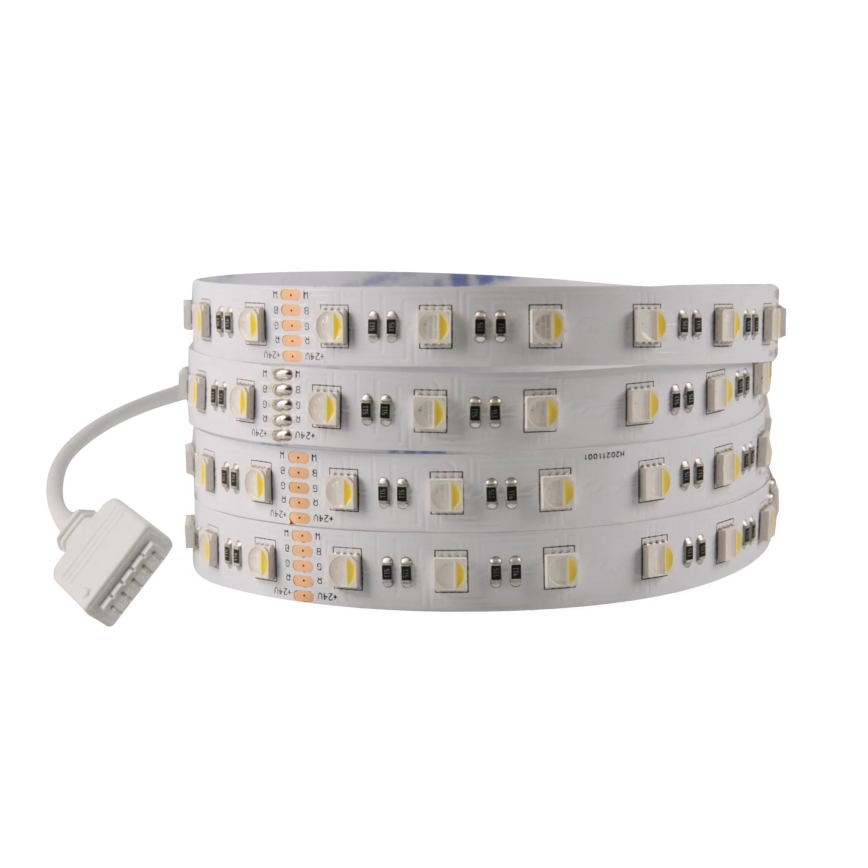 LED RGBW Hämardatav riba 3m LED/22W/24/230V + pult