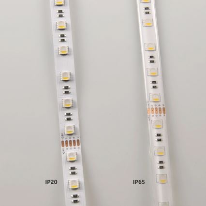 LED RGBW Hämardatav riba 3m LED/22W/24/230V + pult