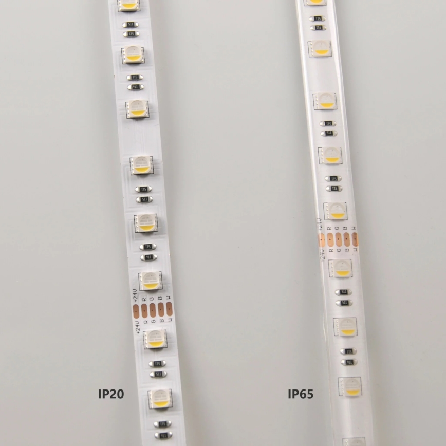 LED RGBW Hämardatav riba 3m LED/22W/24/230V + pult