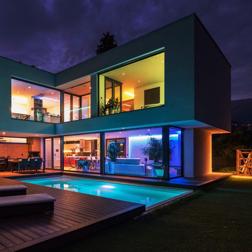 LED RGBW Hämardatav riba vannituppa LED/12,5W/12V IP65 5m Wi-Fi Tuya