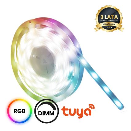LED RGBW Hämardatav riba vannituppa LED/7,5W/12V IP65 3m Wi-Fi Tuya