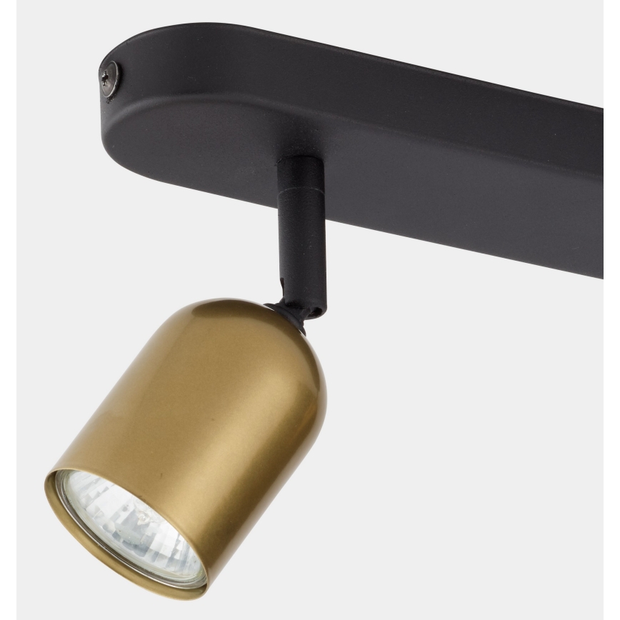 LED RGBW hämardatav spot-valgusti TOP 2xGU10/6,5W/230V 2700-6500K kuldne/must