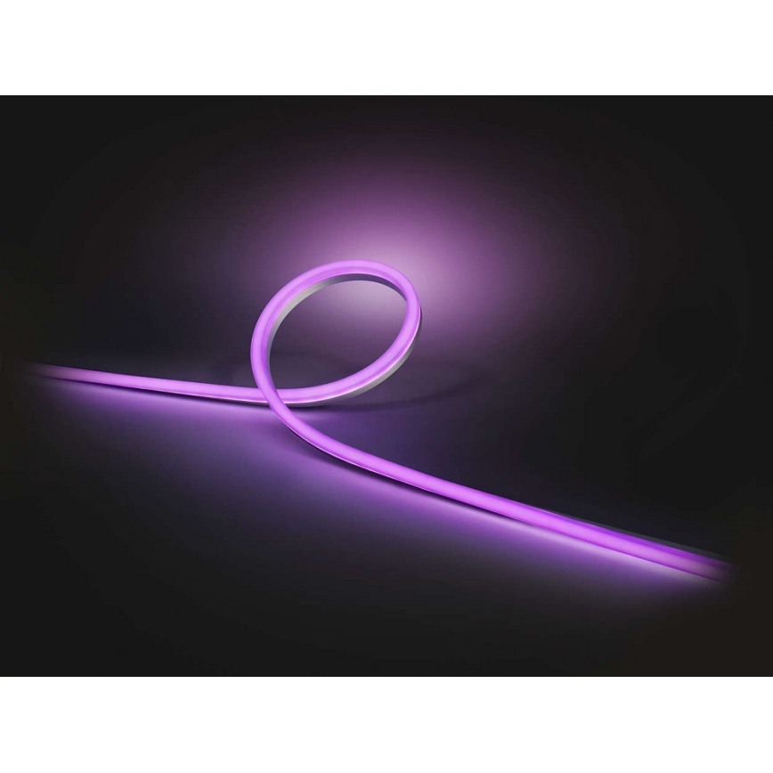 LED RGBW Hämardatav valgusriba Philips Hue OUTDOOR STRIP LED/20,5W 2m IP67